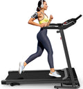 FLIMDER Walking Pad, Sturdy & Long-lasting Under Desk Treadmill, Folding Treadmill with 300LBS Capacity, Beautifully Designed Installation-Free Treadmills for Home Bluetooth Speaker