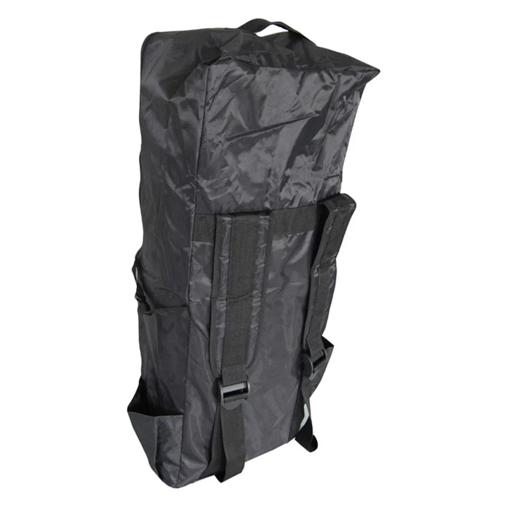Inflatable Paddleboard Travel Backpack Waterproof Surfboard Paddle Board Storage Bag Adjustable Straps Black