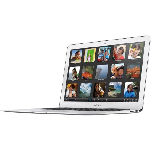 Apple MacBook Air 13-inch (i5 1.6GHz, 256GB SSD) (Early 2015, MJVG2LL/A) - Silver Bundle with Black Zipper Sleeve + Laptop Starter Kit + Cleaning Kit (Refurbished)