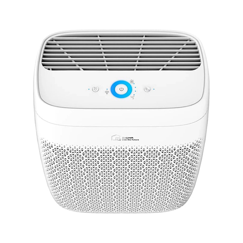 Zigma Aerio-300 1580 Sq Ft Smart 5-in1 HEPA Air Purifier for Home, White