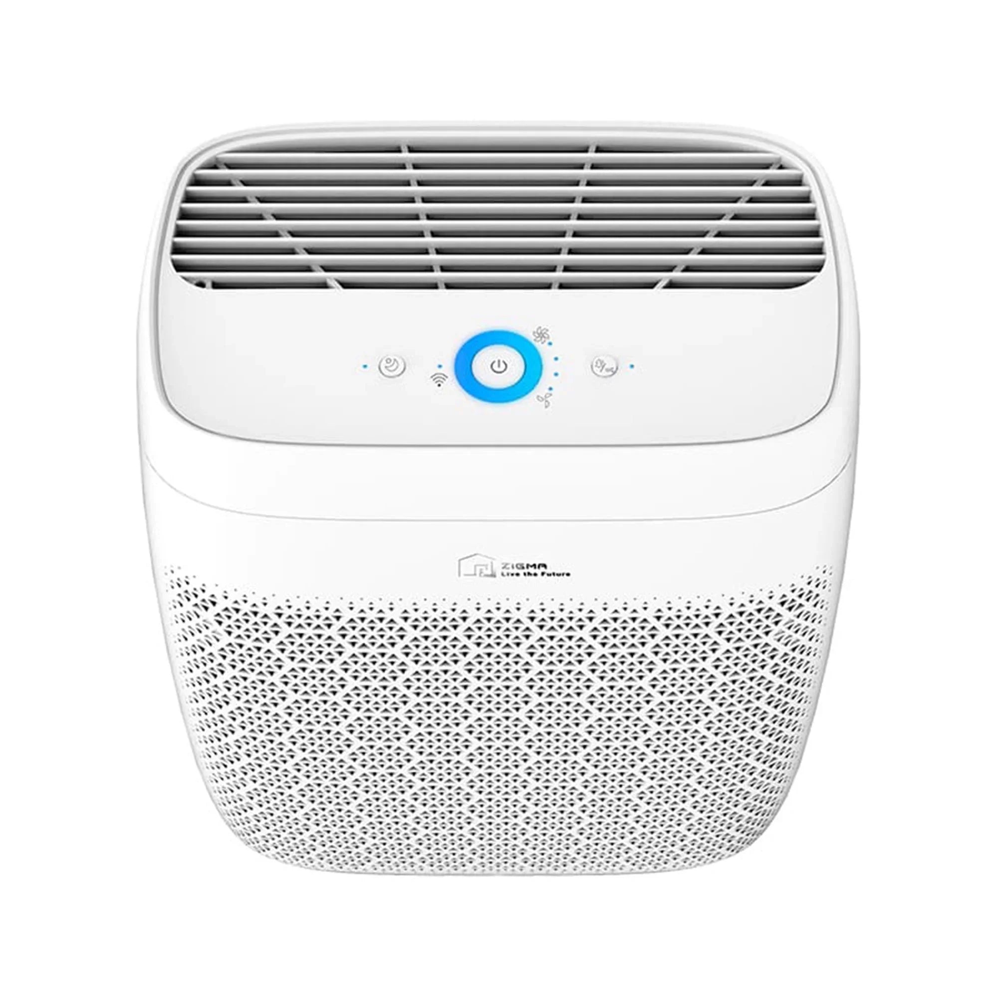 Zigma Aerio-300 1580 Sq Ft Smart 5-in1 HEPA Air Purifier for Home, White