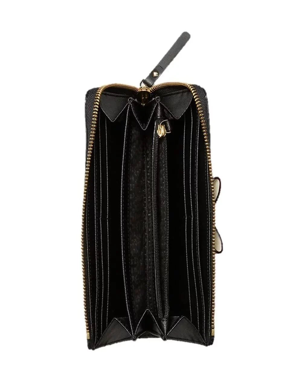 Kate Spade Baldwin Street Nisha Wallet WLRU3285 BLACK / CEMENT