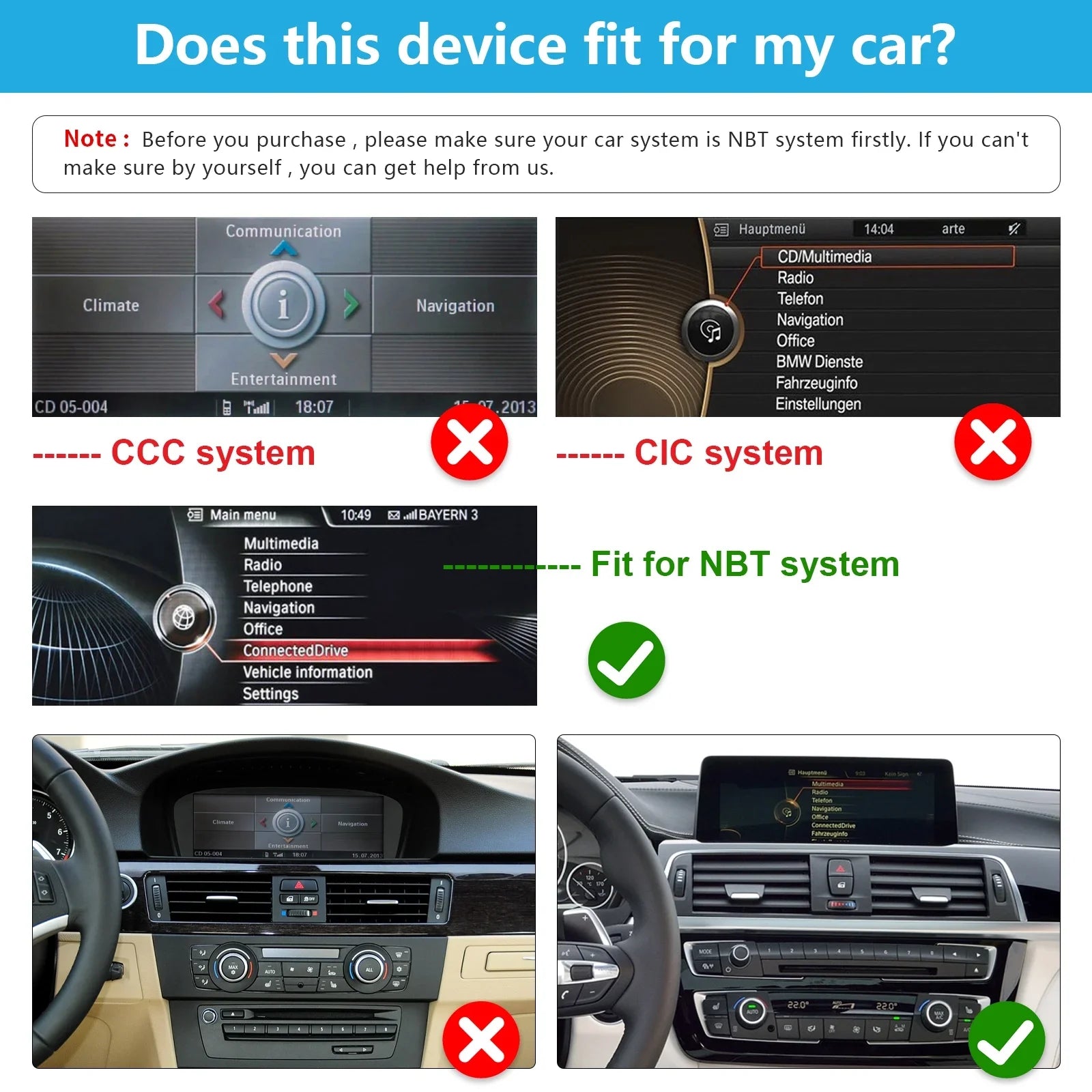 Road Top Android 13 Car Radio 10.25 Inch Touchscreen for 2013-2016 BMW 3/4 Series F30/F31/F34/F35/F32/F33/F36 with NBT, Multimedia Car Radio Supports Apple Carplay, Android Auto, Mirrorlink, 8G + 256G
