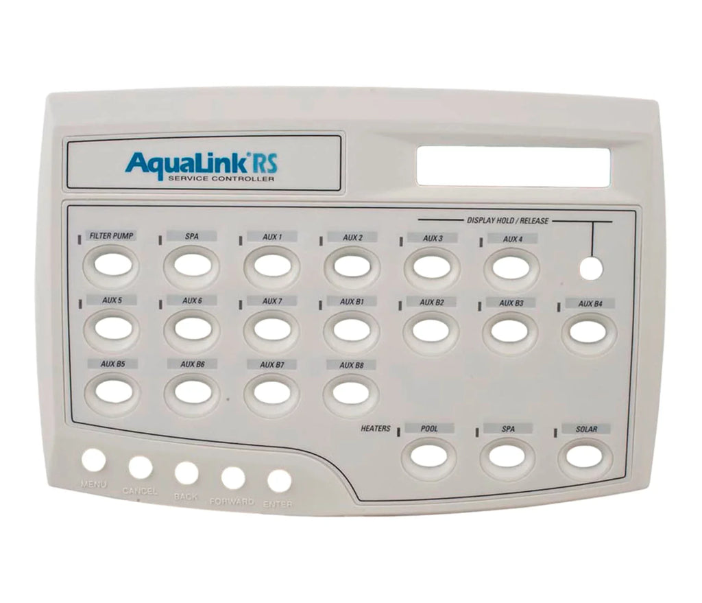 Jandy 7436 AquaLink RS Front Face Plate Assembly