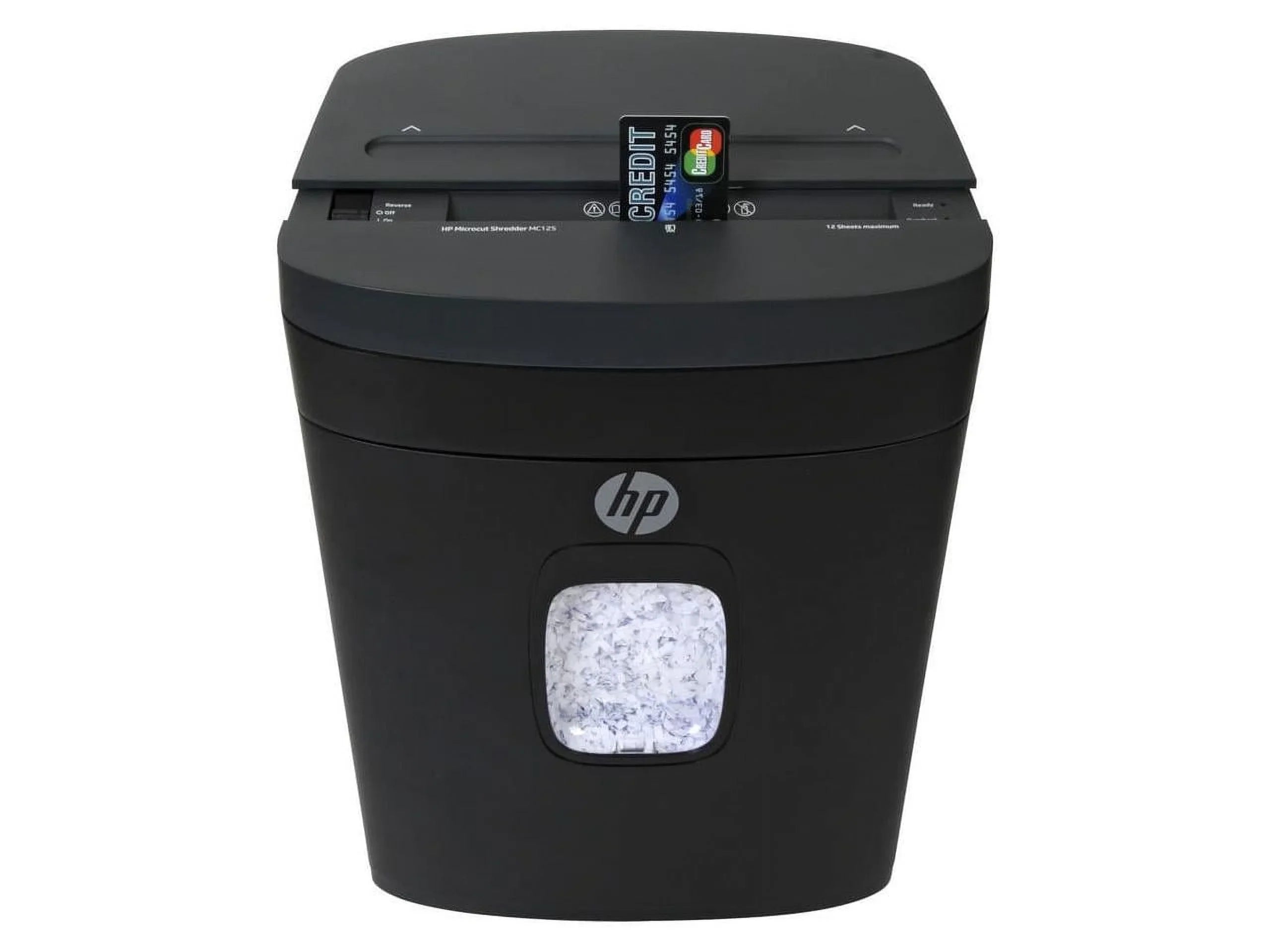 Royal MC125 Paper Shredder - Micro Cut - 12 Per Pass - for shredding Paper, Staples, Credit Card, Envelope - 8.75" Throat - 5 Minute Run Time - 40 Minute Cool Down Time - 5 gal Wastebin Capacity
