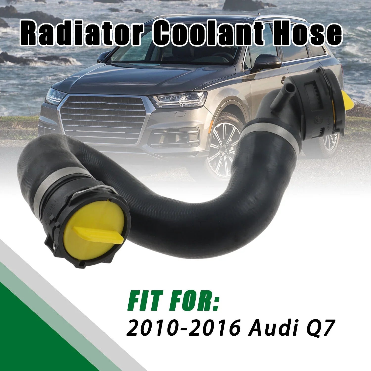 Radiator Upper Coolant Duct Tube Line for 2010-2016 Audi Q7 7L8122101D