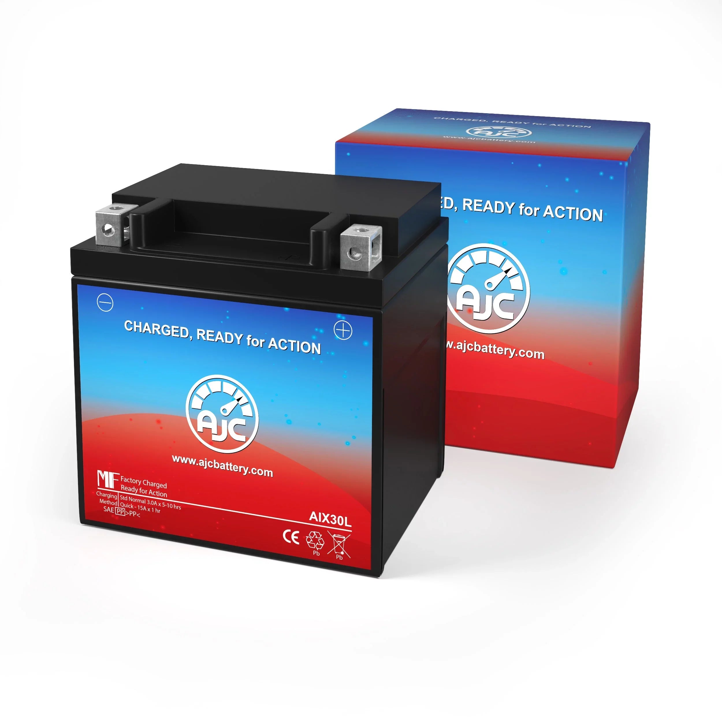 AJC Battery Suitable with Sea-Doo RXP X 300 1630CC Personal Watercraft Replacement Battery (2017-2019)