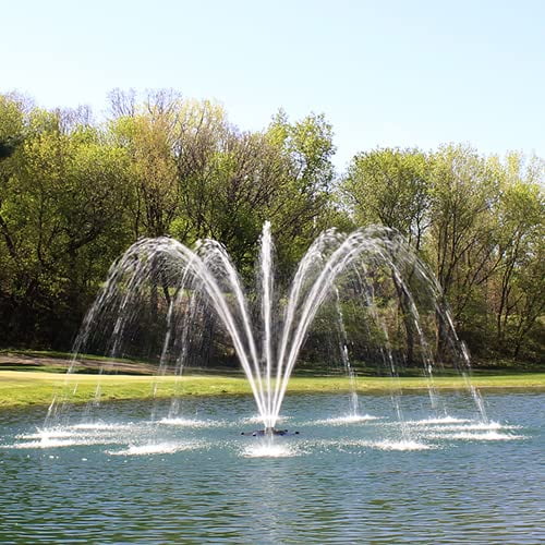 Kasco J Series 2 HP, 3 HP, 5 HP & 7-1/2 HP Palm Premium Fountain Nozzles Only (Fountain not Included)