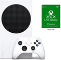 TEC New Microsoft - Xbox Series- -S -512GB SSD White Console Bundle with 3-Month Xbox Game Pass