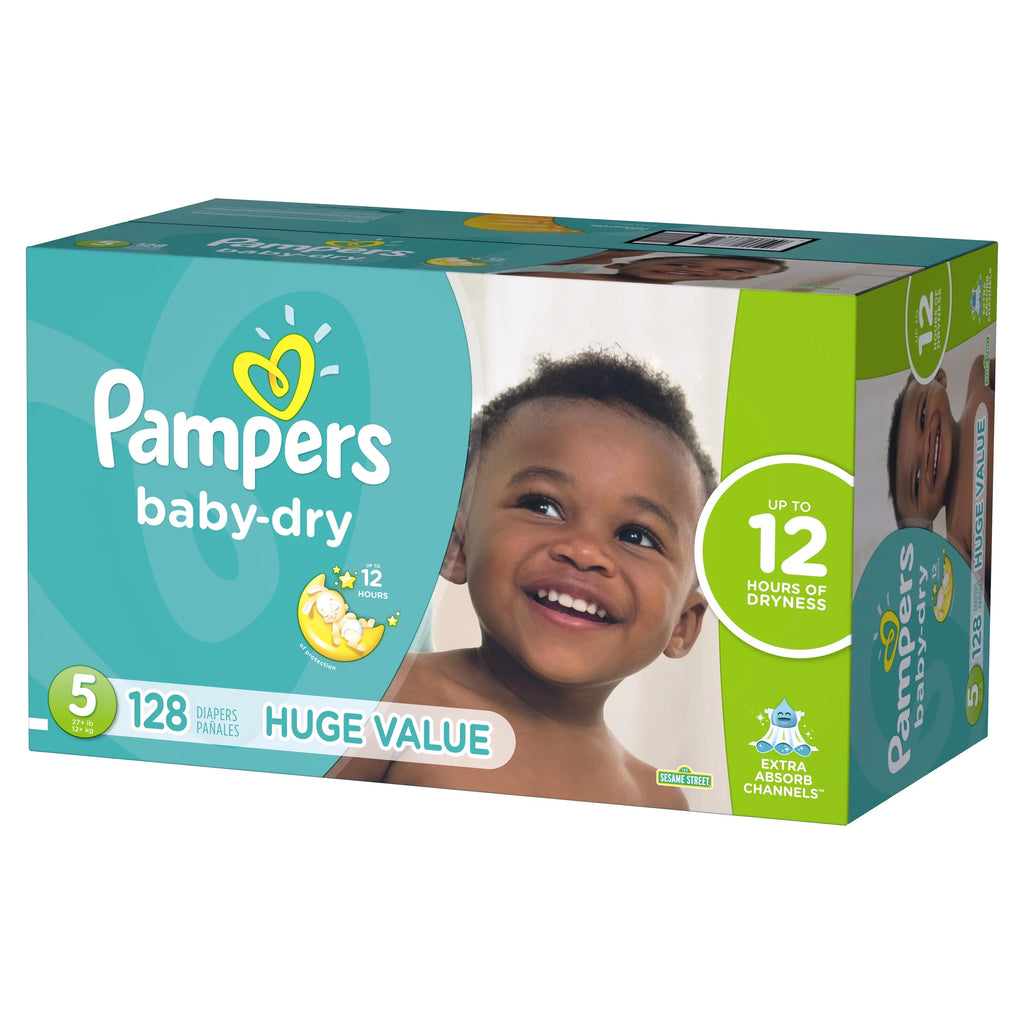 Pampers Pamp Baby Dry S5 Hp 128ct