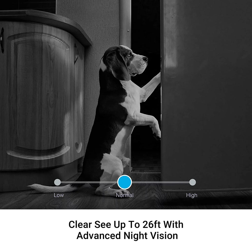 Zmodo Mini Pro 1080p Indoor Home Security Camera Wireless Baby Monitor/Pet/Nanny Camera, Two-Way Audio, Night Vision, Motion Detection (2 Pack)