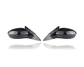 Door Mirror - Suitable for '19-21 Nissan Altima S/SV/SR - Powered, Non-Heated, Without Signal & Camera, Black - Pair, Left Driver + Right Passenger Set - 963016CA0A, 963026CA0A
