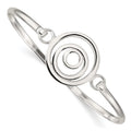 FJC Finejewelers Sterling Silver Mutli-circle Bangle Bracelet