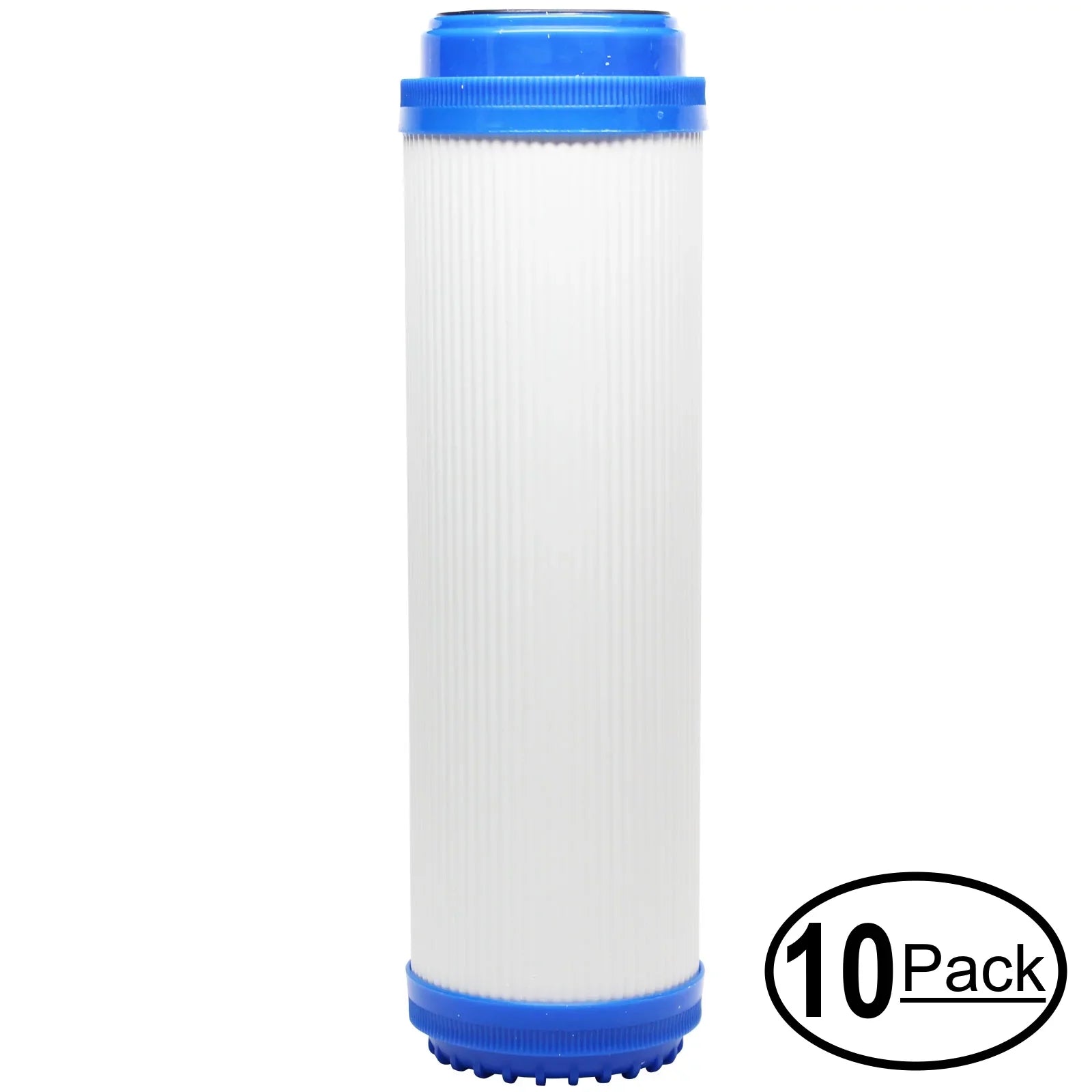 10-Pack Replacement for 3M Aqua-Pure SS4 EPE-316L Granular Activated Carbon Filter - Universal 10-inch Cartridge for 3M Aqua-Pure Whole House Filter Housing - Denali Pure Brand
