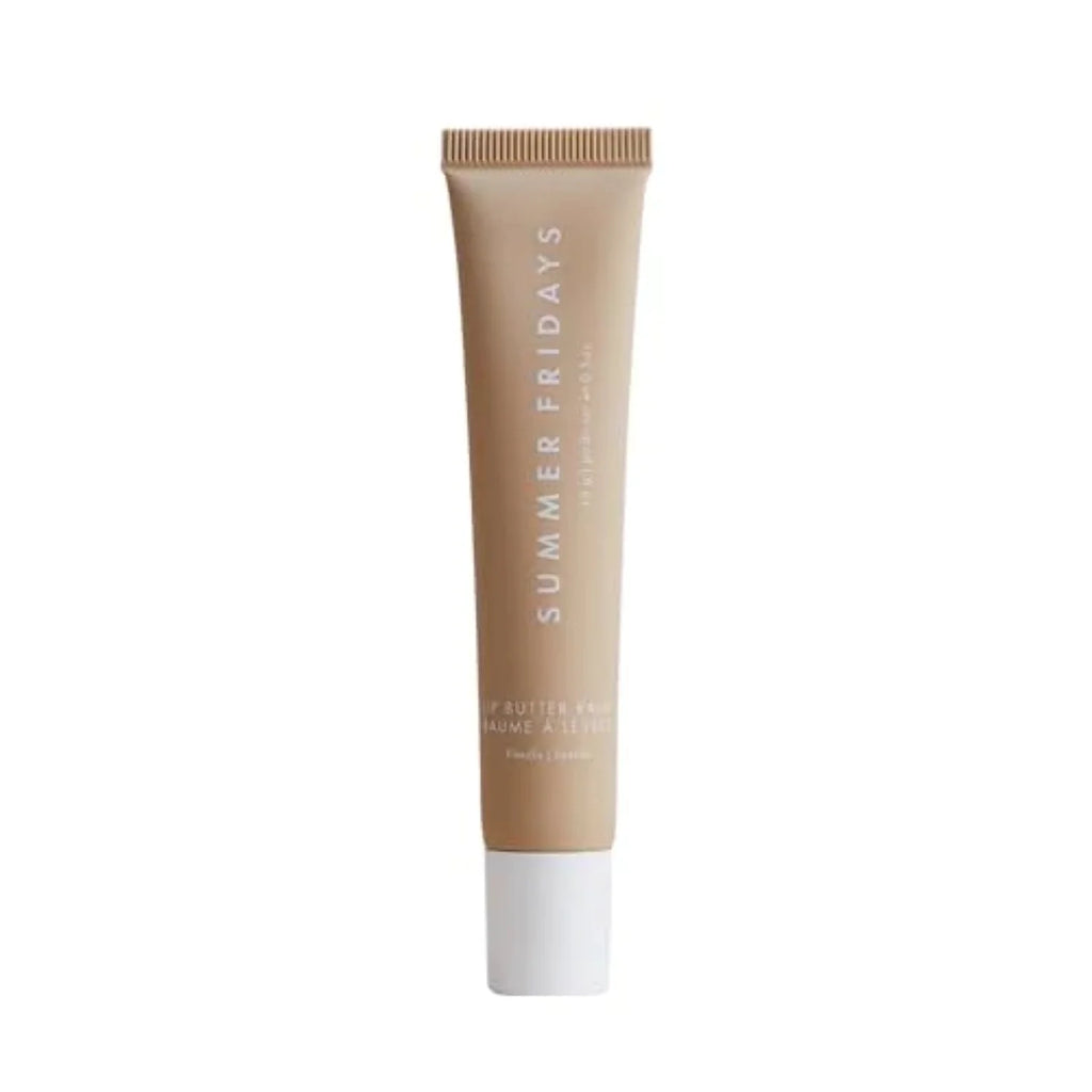 Summer Fridays Lip Butter Balm - Day/Night Hydrating Lip Mask - Shea Butter, Vegan - Vanilla (0.5 Oz)