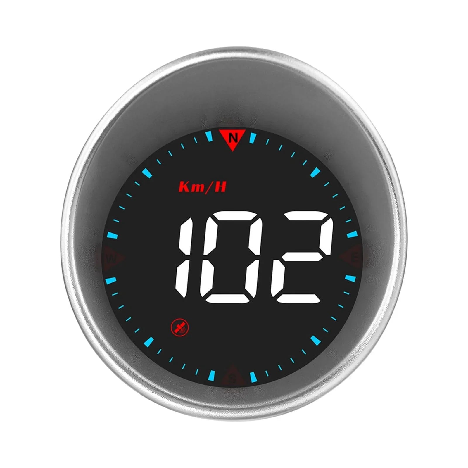 Meterk Car Head-up Display Digital Speedometer Display Driving Mileage, Compass Angle, Overspeed Alarm and Fatigue Driving Alarm