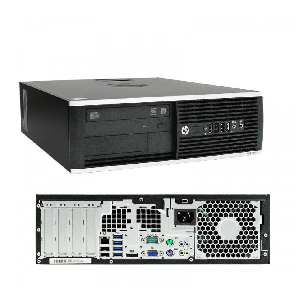 Hp Elite 8100 SFF Core i5 3.2Ghz 4GB 500Gb SSD WiFi Windows 10 Home Desktop Computer - 1 Year Warranty