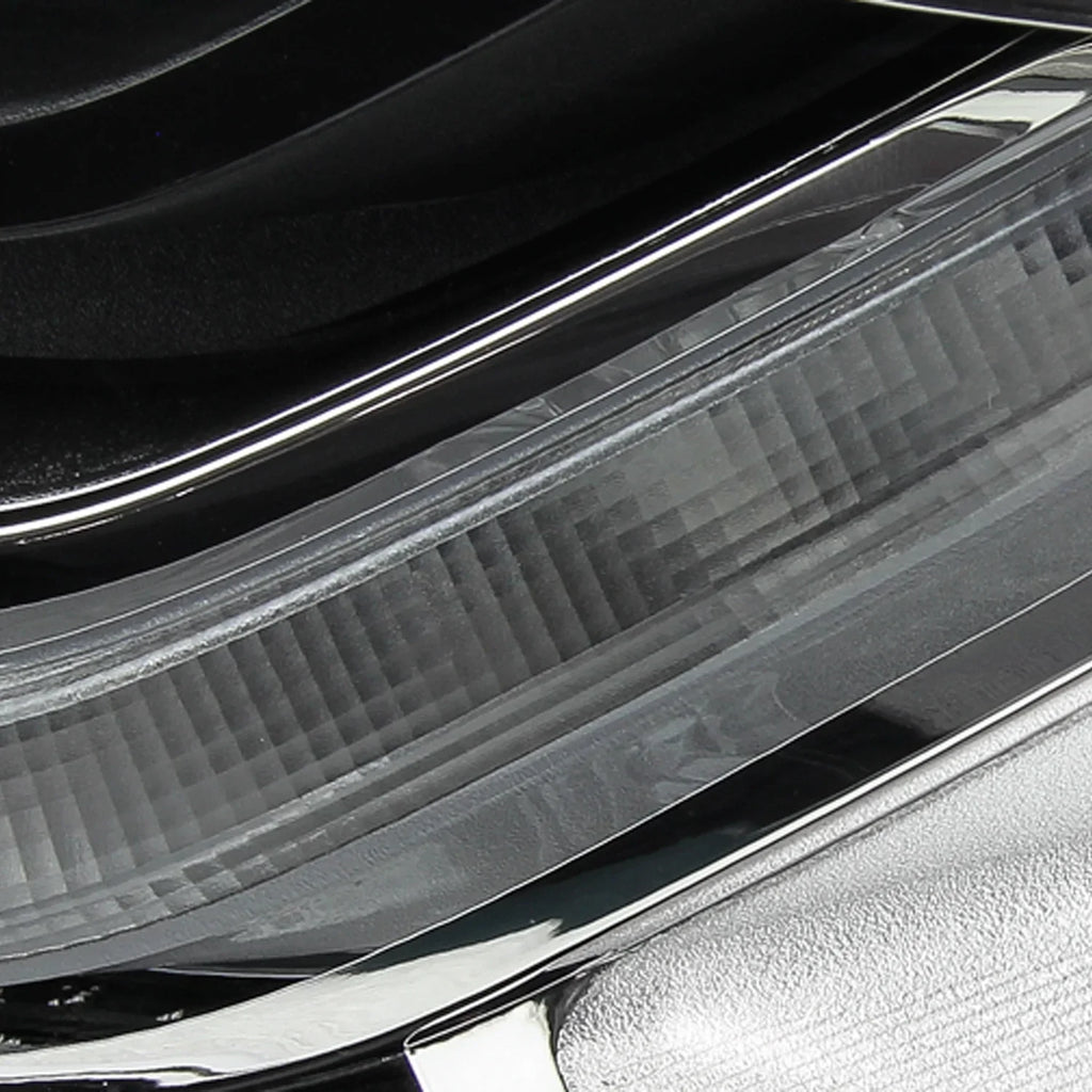 AKKON - Fits 2018 2019 2020 2021 Chevy Equinox [HID/Xenon Type] LED DRL Chrome Headlight Driver Left Side Headlamp 18 19 20