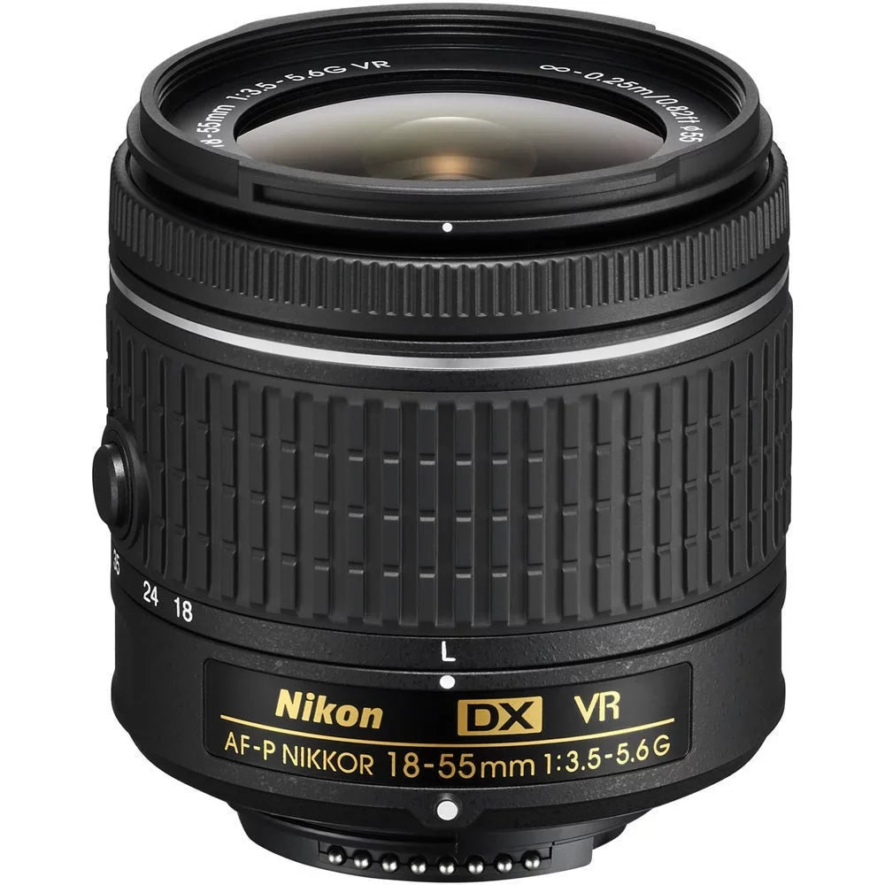 Nikon D5600 DSLR Camera + 18-55mm VR + 1yr Warranty + Canon Case + UV - 64GB Kit