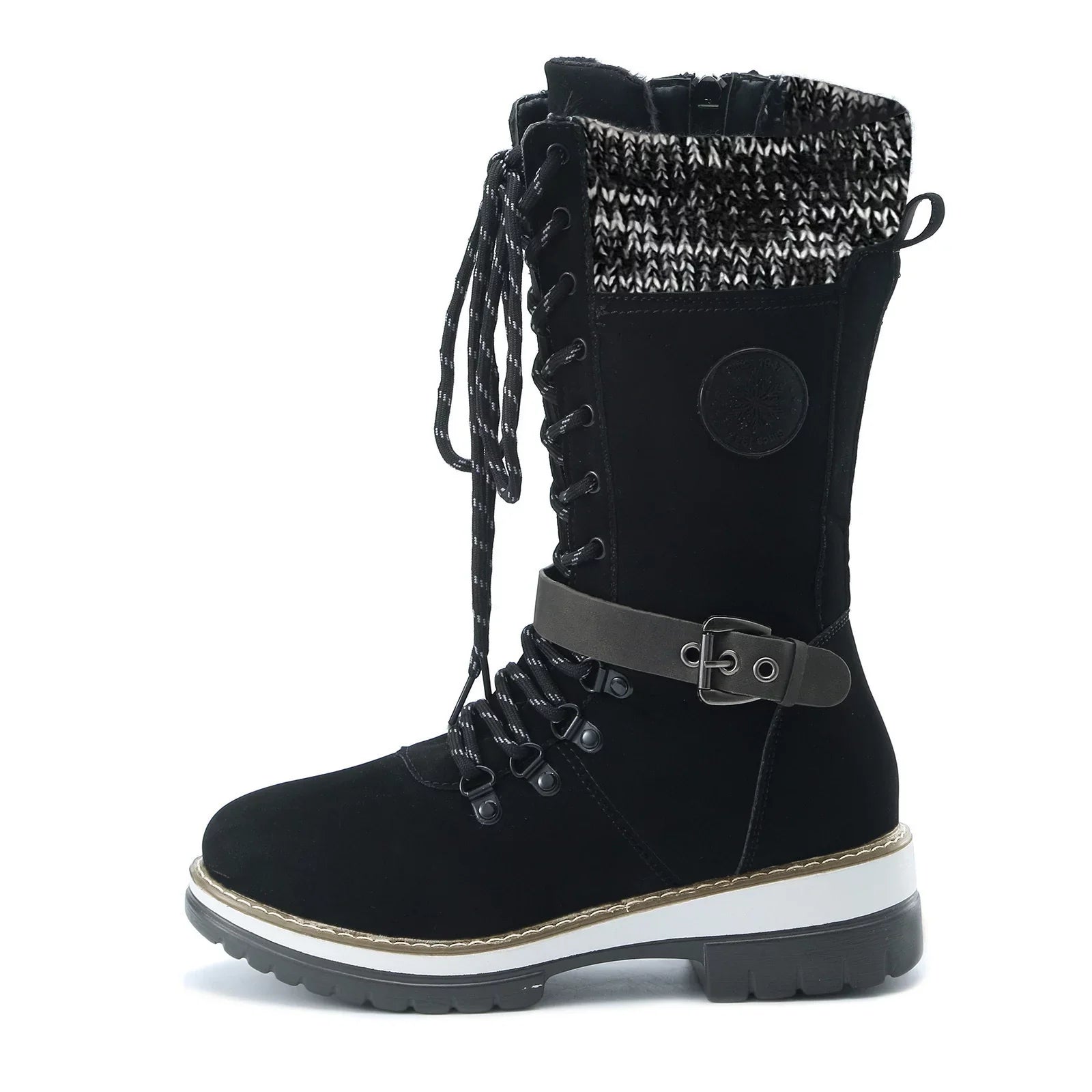 Women's Size 8 Hiking Boots Boots For Women Snow Boots Resilient Outdoor Thermal Winter Mid Calf Boots Warm Boots