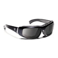 Bali Glossy Black Frame with Sharp View Gray Sunglass