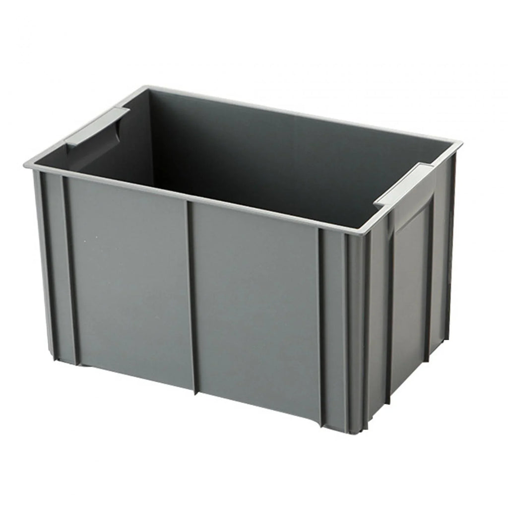 Storage Box Storage Bin Strong Multipurpose Organizer Space Saving Stackable Storage Container for RV Travel Desktop Fishing Gray 28.5x18x17cm