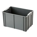 Storage Box Storage Bin Strong Multipurpose Organizer Space Saving Stackable Storage Container for RV Travel Desktop Fishing Gray 28.5x18x17cm
