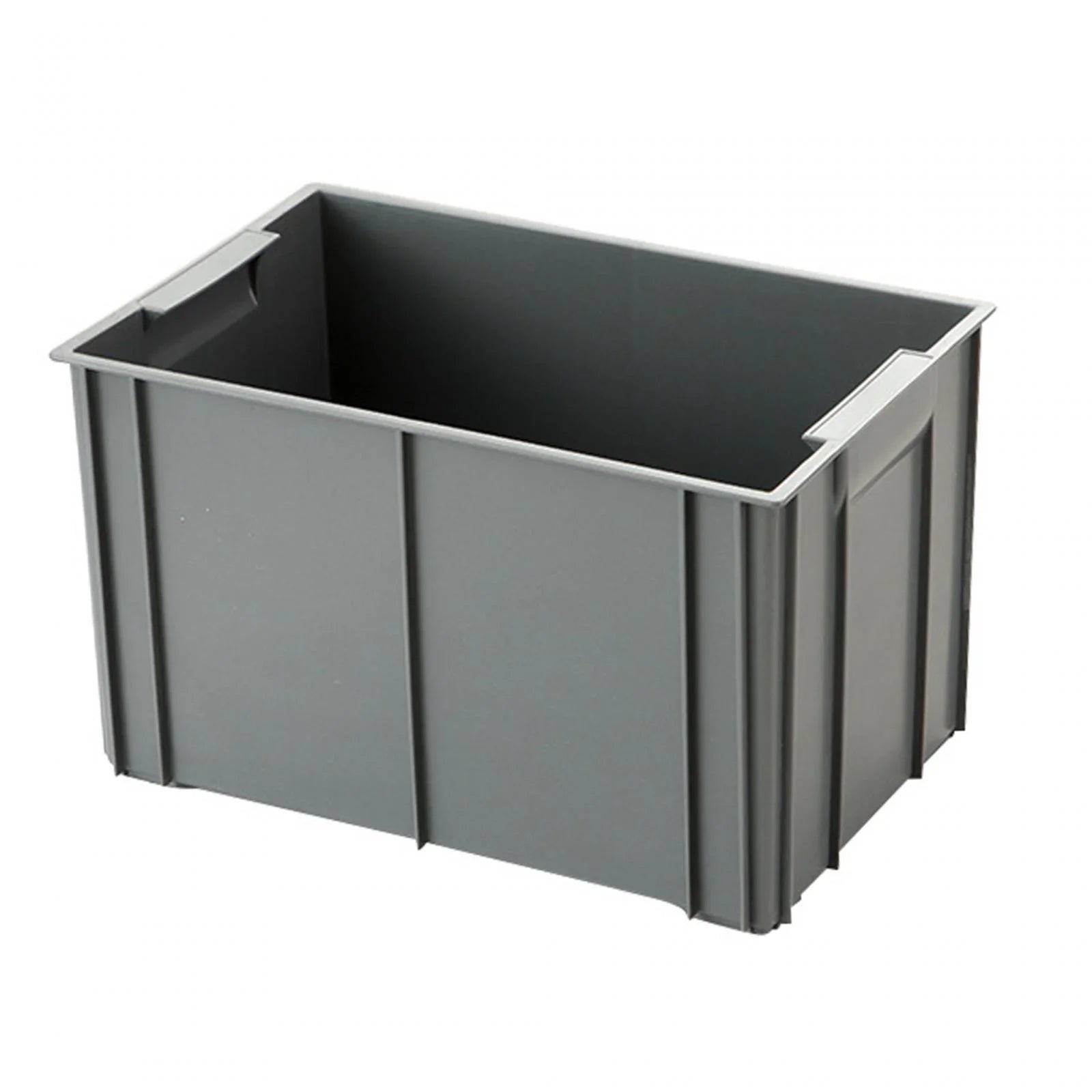Storage Box Storage Bin Strong Multipurpose Organizer Space Saving Stackable Storage Container for RV Travel Desktop Fishing Gray 28.5x18x17cm