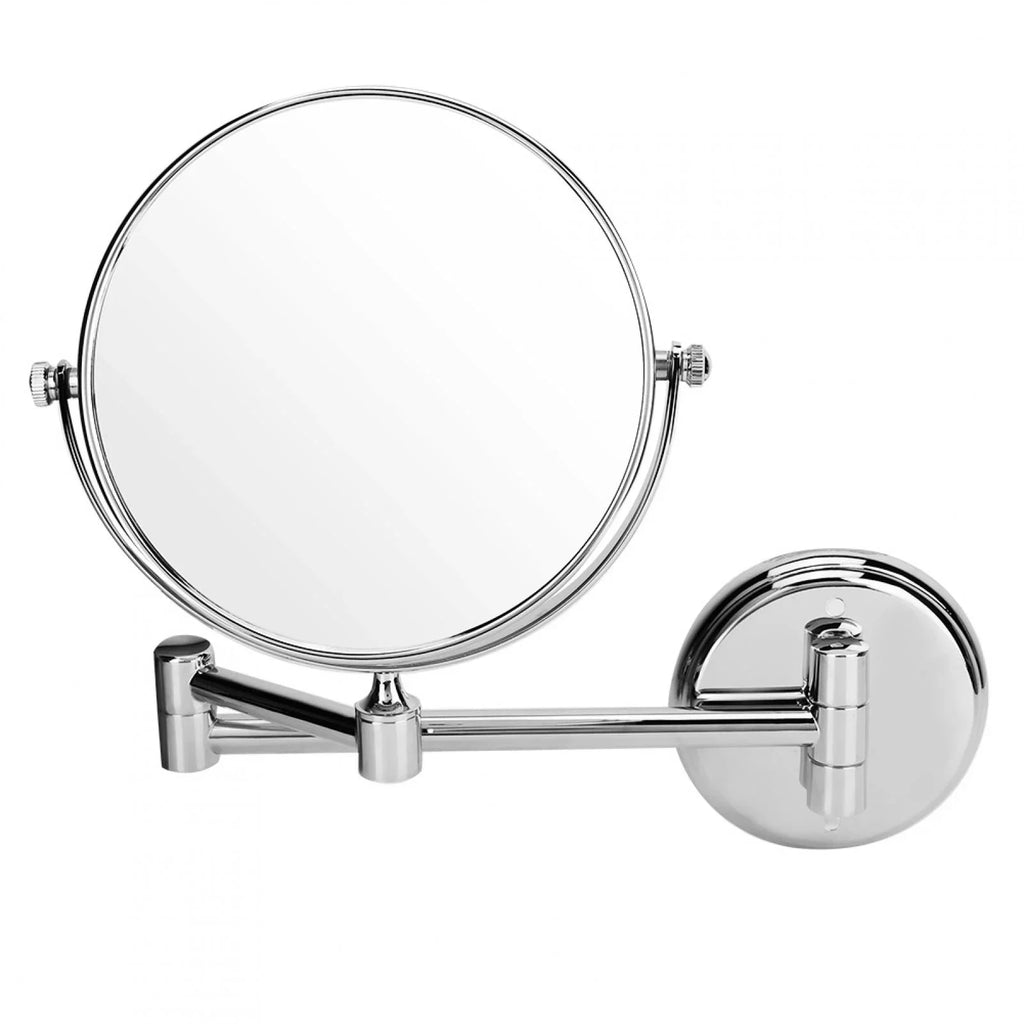 Nikou 3X Vanity Mirror- Bathroom Wall Mount Makeup Mirror Foldable Swiveling Dual-side 3X Manifying Vanity Mirror (Size : 6-inch)