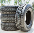 Set of 4 (FOUR) Accelera Omikron A/T LT 265/75R16 123/120Q E 10 Ply AT All Terrain Tires Fits: 2000-02 Dodge Ram 2500 Base, 2013-14 Toyota FJ Cruiser Base