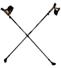 LEKI Nordic Walking Active Carbon Adjustable Walking Poles 105-135cm
