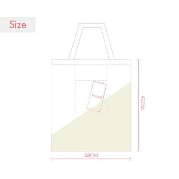 Vienna Austria Landmark Ink City Tote Canvas Bag Shopping Satchel Casual Handbag