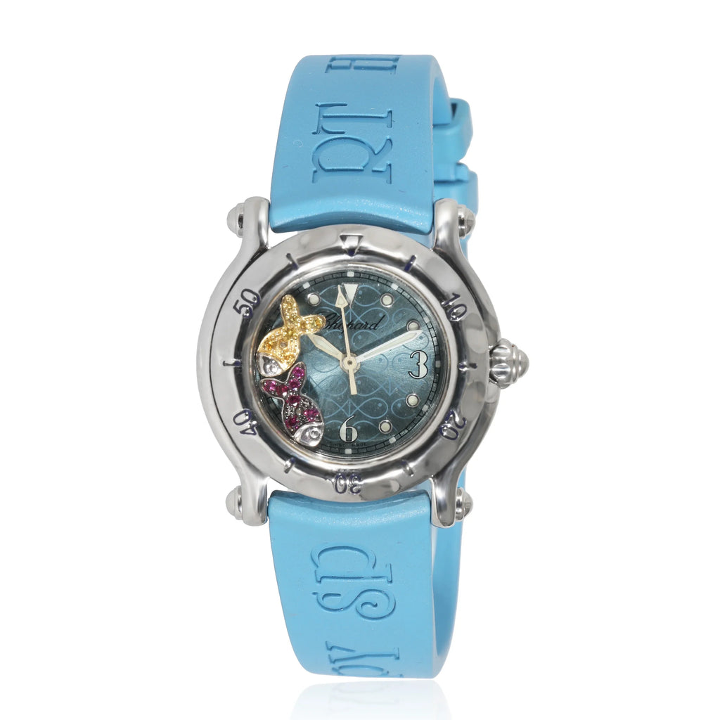 Chopard Happy Fish 27-8923-402 Women's Watch in Stainless Steel Pre-Owned