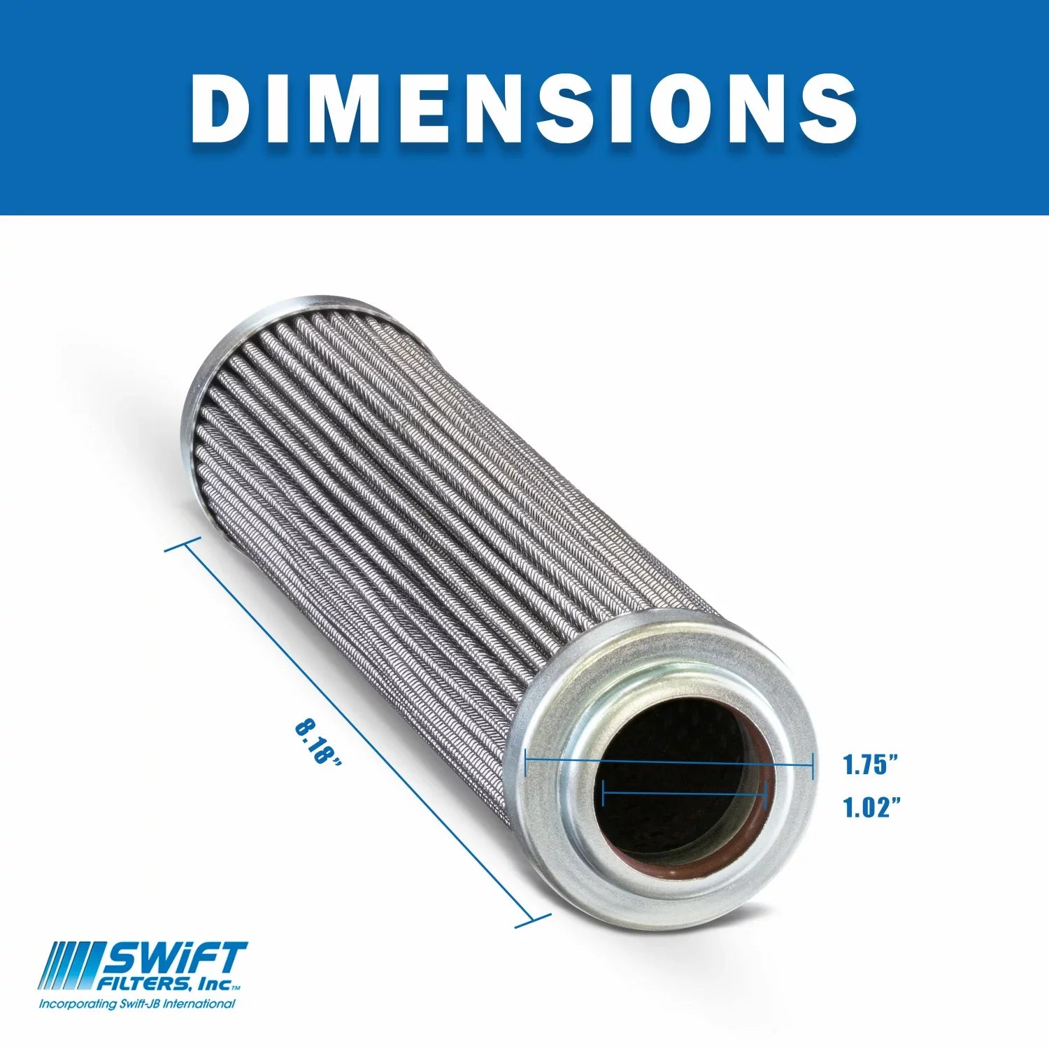 Direct Interchange for TAISEI KOGYO P-F-TM-3-3C Cartridge Filter Element Microglass Construction 3 Micron
