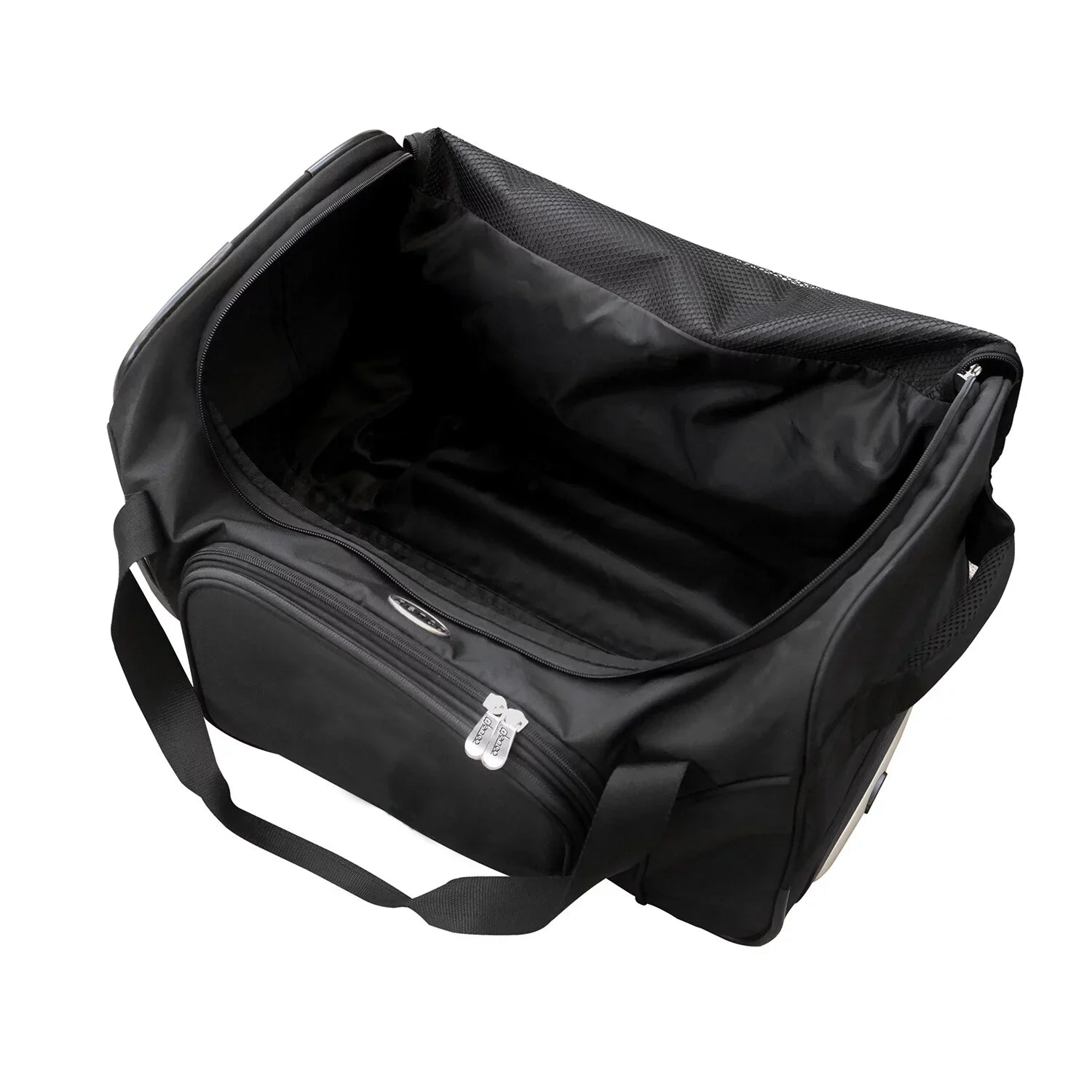 MOJO Black Las Vegas Raiders 22" 2-Wheeled Duffel Bag