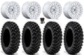 Fuel Rincon Bdlk 15" Wheels Mh 35" Warrior XT Tires Can-Am Maverick X3 / Honda Pioneer 1000 / Talon