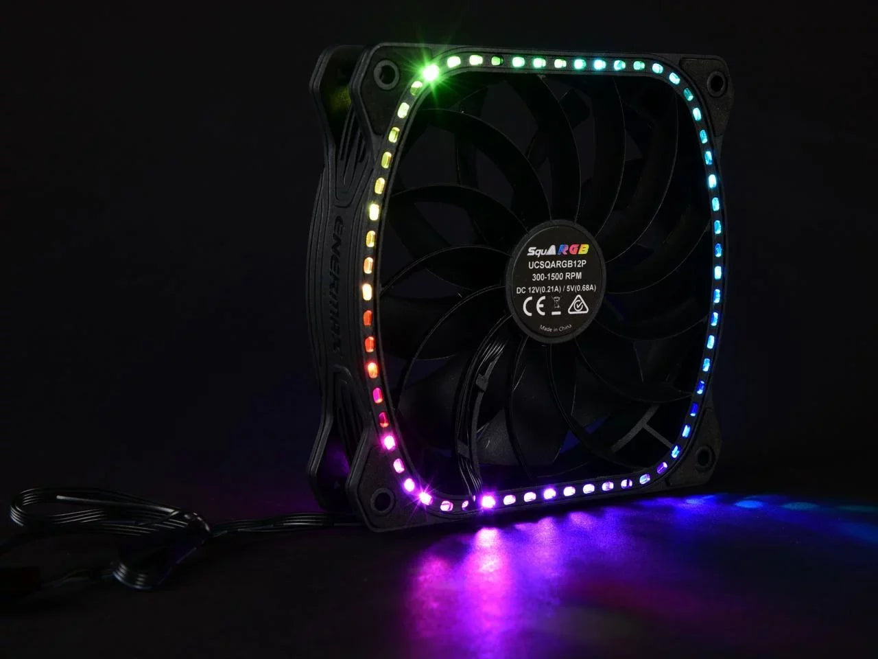 Enermax SquA RGB 120mm Case Fan 3pk