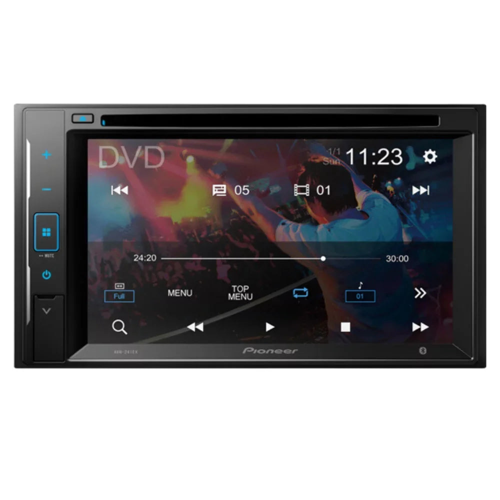 KIT4977 Bundle for Volkswagen Jetta 1999-2002 W/ Pioneer Double DIN Car Stereo with Bluetooth/Backup Camera/Installation Kit/in-Dash DVD/CD AM/FM 6.2" WVGA Touchscreen Digital Media Receiver