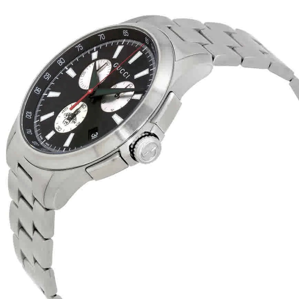 Gucci G-Timeless Stainless Steel Chronograph Men's Watch, YA126267