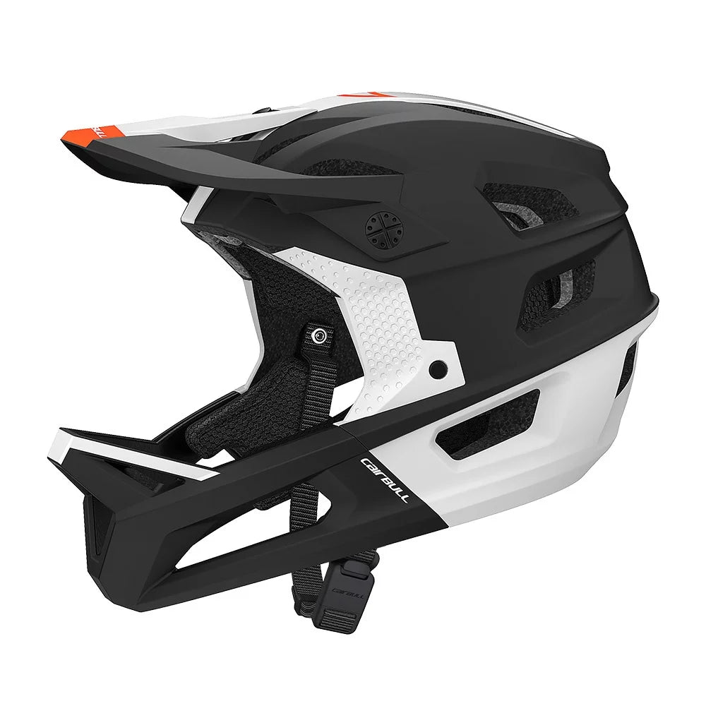 Cycling Helmet,Mountain Bike Safety And Mtb Helmet Adjustable Visor Bike With Helmet Enhanced Safety Helmet - Mountain Visor Downhill And Perfect Off-road Adventures Downhill And Freeride