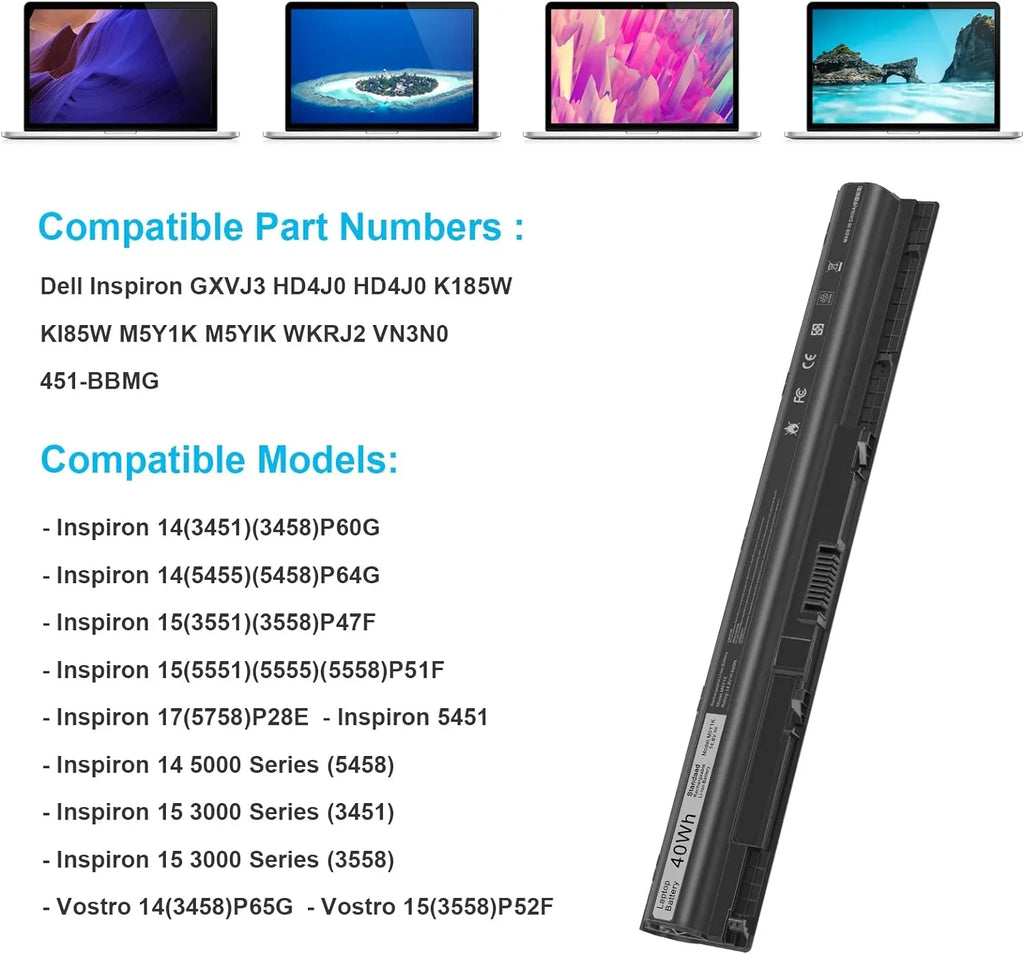 M5Y1K Laptop y for Inspiron 14 15 17 5000 3000 Series 5559 5558 3551 3451 3558 i3558 3567 5755 5756 5458