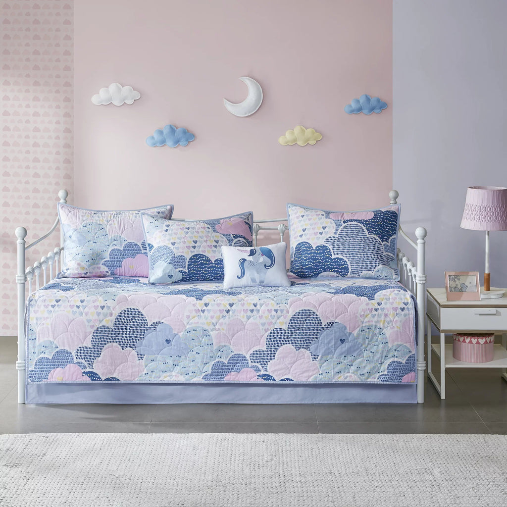 Home Essence Kids Euphoria 6pc Cotton Reversible Daybed Set