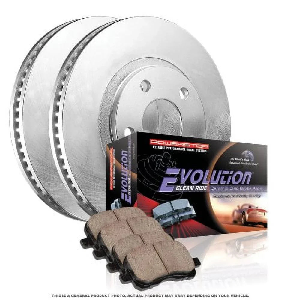 Powerstop KOE6082 PSBKOE6082 FRONT DAILY DRIVER BRAKE KIT Fits select: 2010-2018 SUBARU FORESTER, 2016-2017 SUBARU CROSSTREK