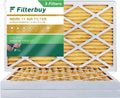Filterbuy 12x24x2 MERV 11 Pleated HVAC AC Furnace Air Filters (3-Pack)