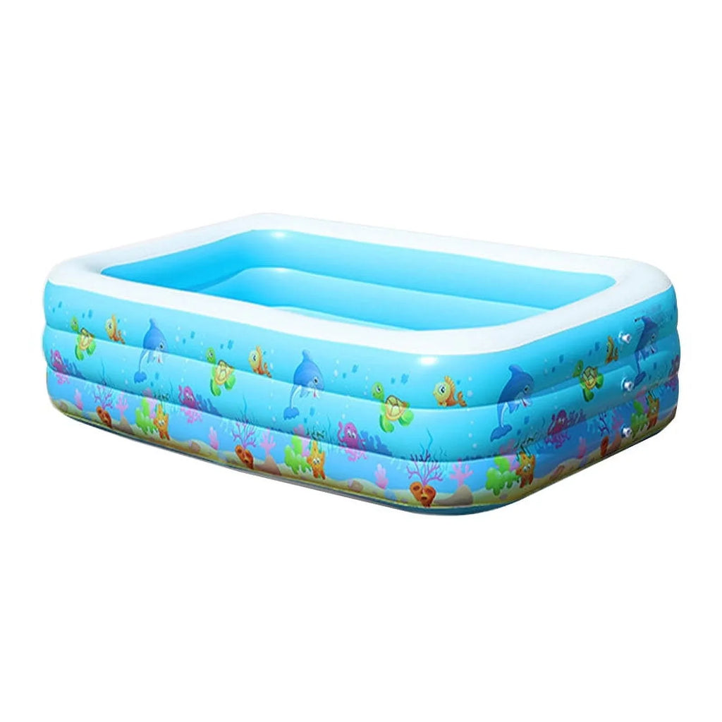 OWSOO Portable Swimming Pool Inflatable Swimming Pool Basin Kid Bathtub
