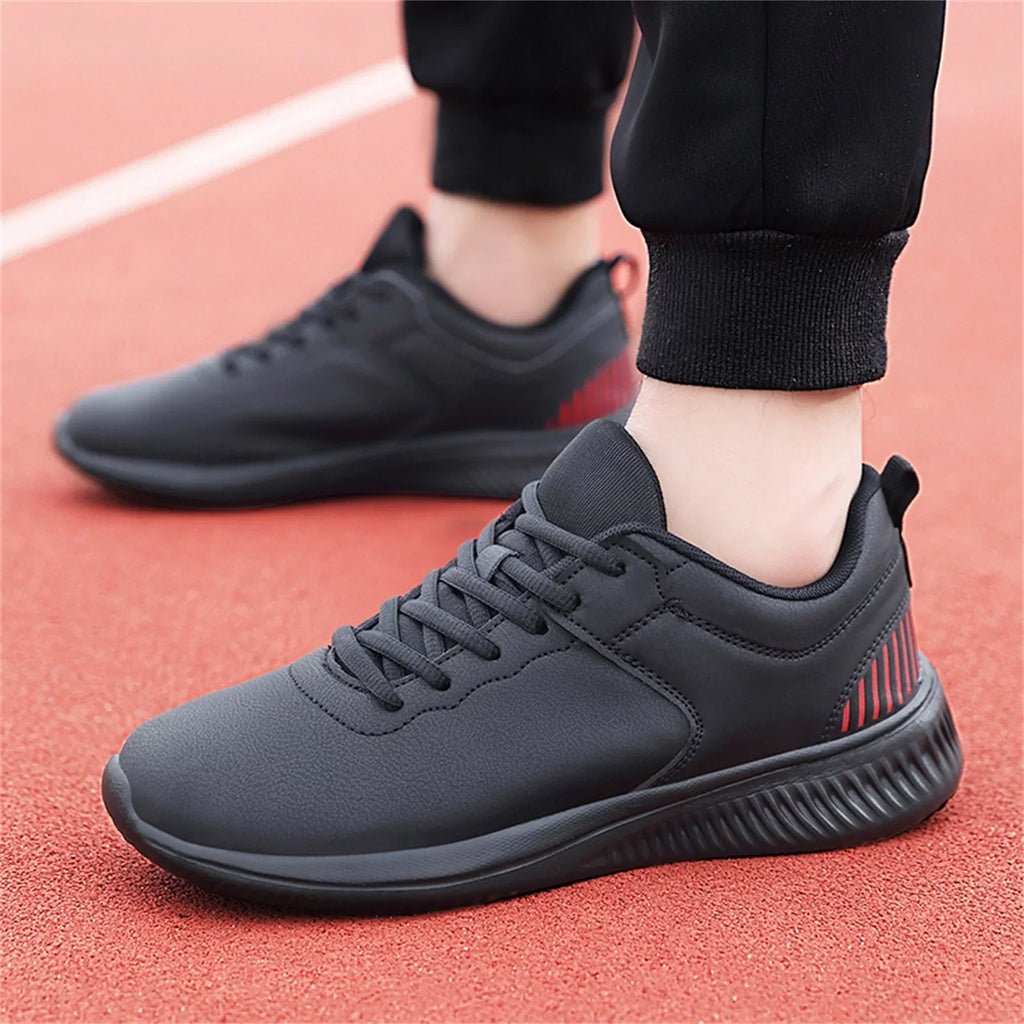 AdBFJAF Mens Dress Sneakers Brown Men's Shoes Lightweight Waterproof High-Elastic Running Shoes Casual Sports Shoes