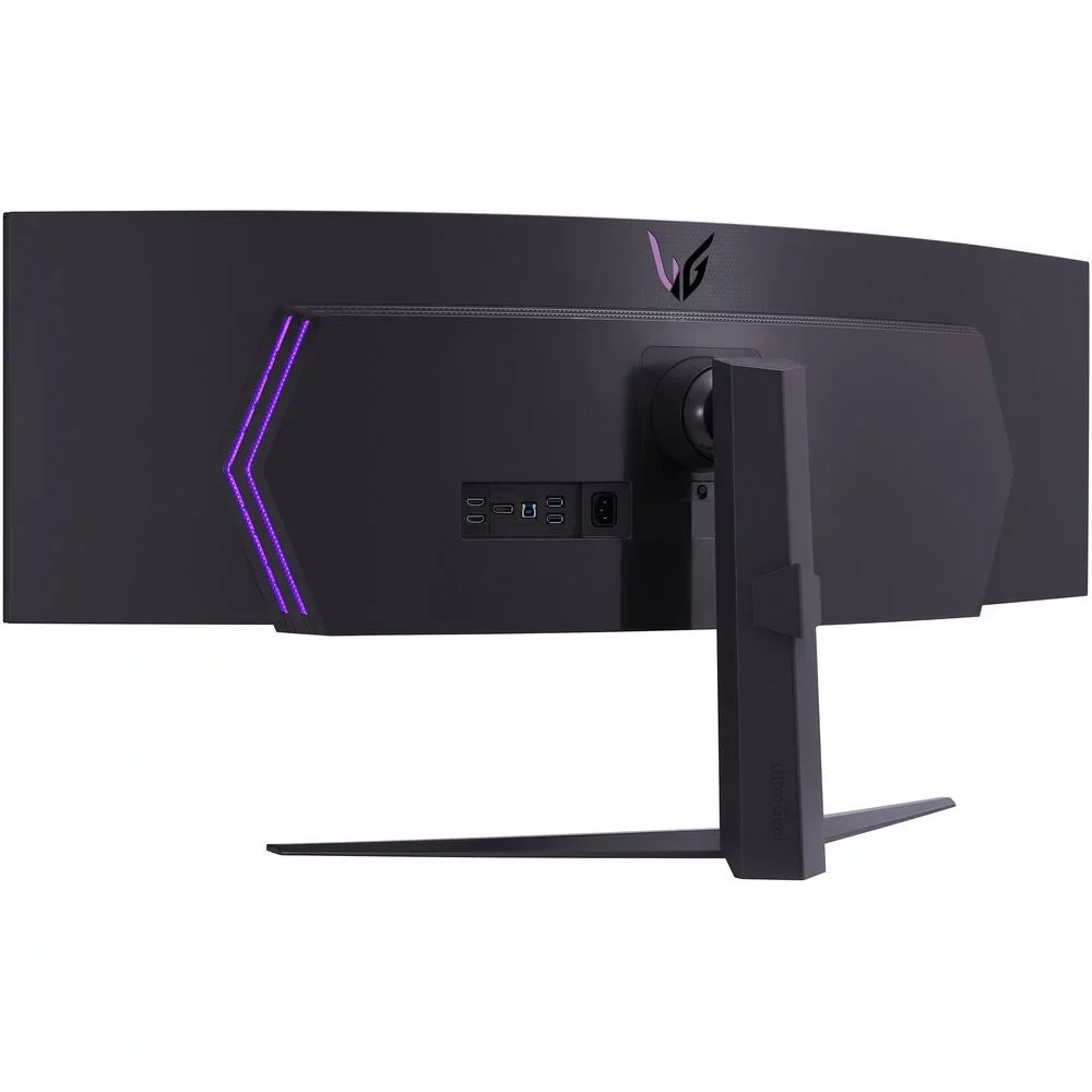 Open Box LG 49GR85DC-B 49" Curved Ultragear DQHD 1ms 240Hz Monitor with VESA DisplayHDR 1000, Black