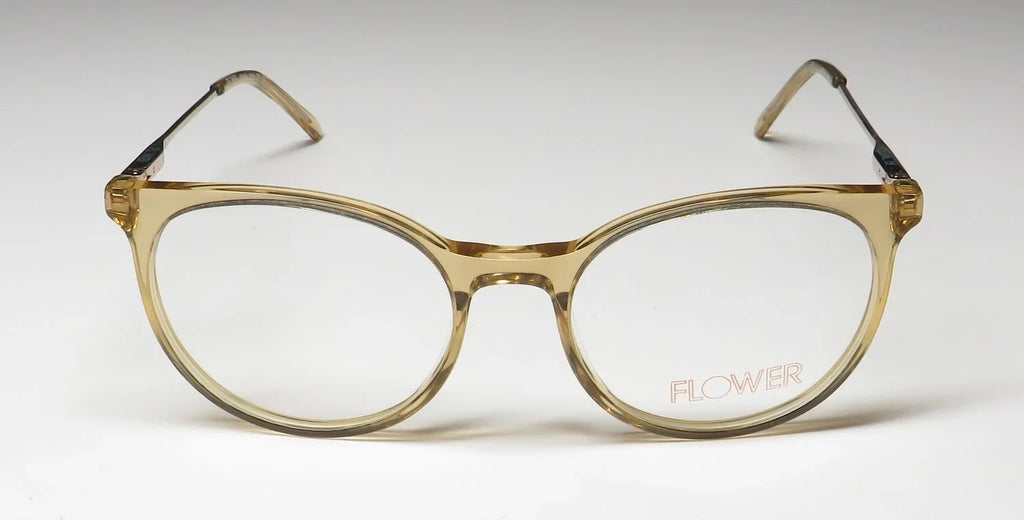 FLOWER 6048 AZALEA CLASSIC SHAPE WOMENS DESIGNER FULL-RIM EYEGLASS FRAME/EYEWEAR