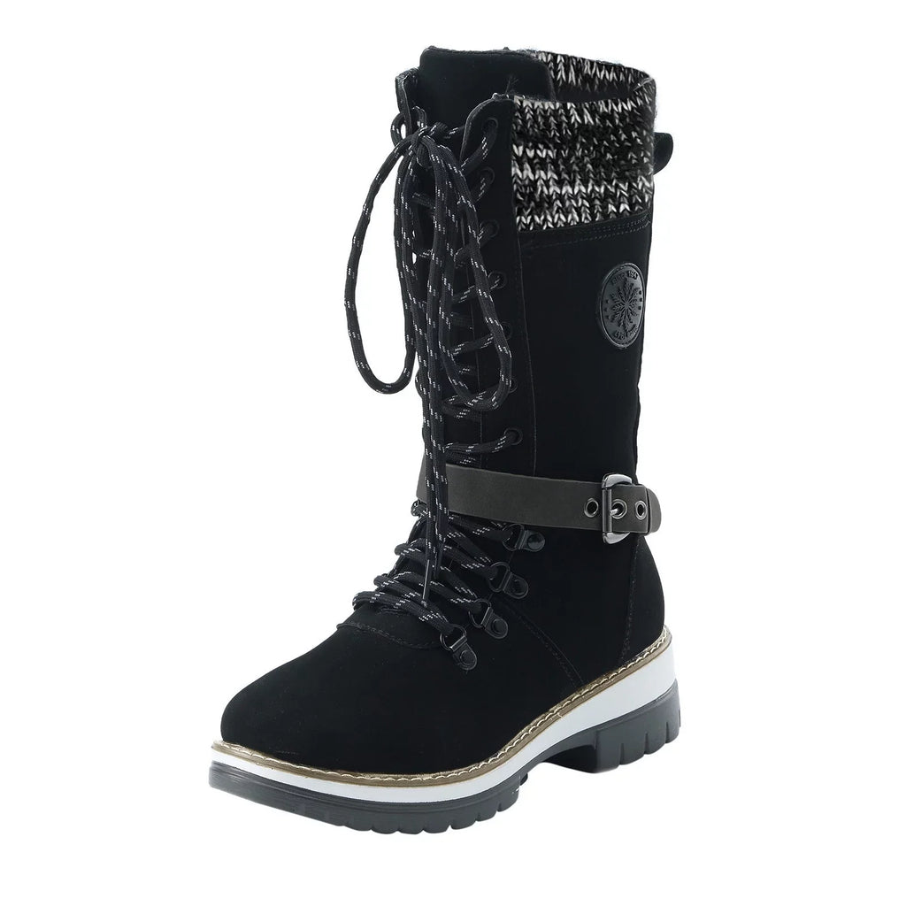 Women's Size 8 Hiking Boots Boots For Women Snow Boots Resilient Outdoor Thermal Winter Mid Calf Boots Warm Boots