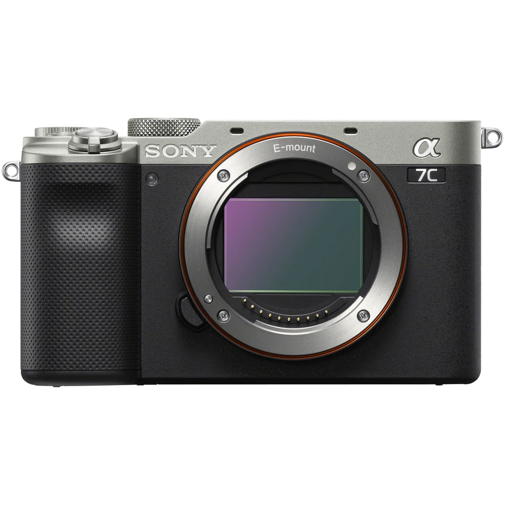 Sony a7C Mirrorless Full Frame Camera Body with Sony FE 24-70mm F2.8 GM G Master Zoom Lens SEL2470GM Silver ILCE7C/S Bundle w/ Deco Gear Photography Backpack Case , Software and Accessories